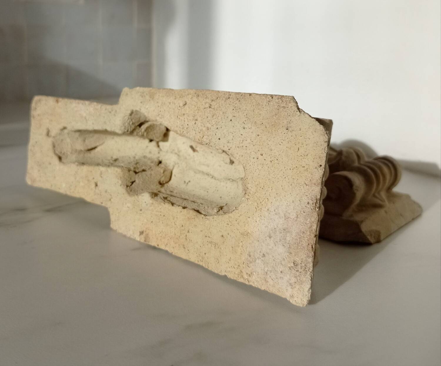 Numbered workshop plaster