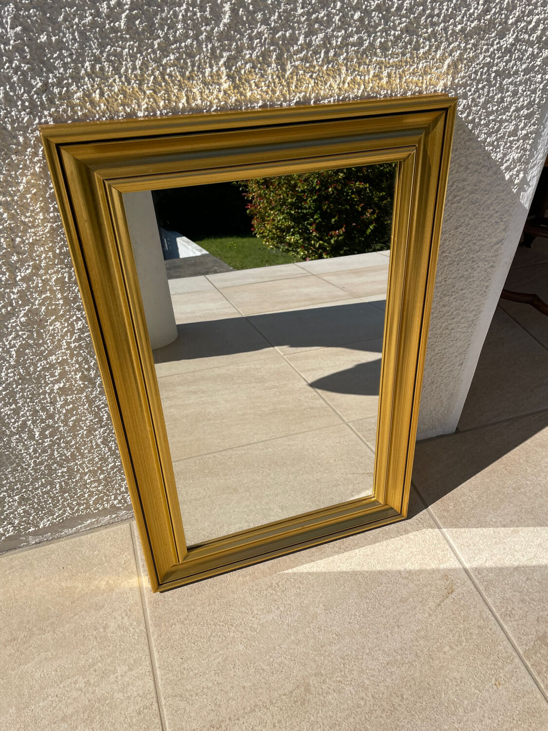 Antique gilded mirror