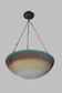 Muller brothers art deco pendant light