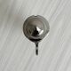 Small sugar bowl, metal stainless steel jam pot.