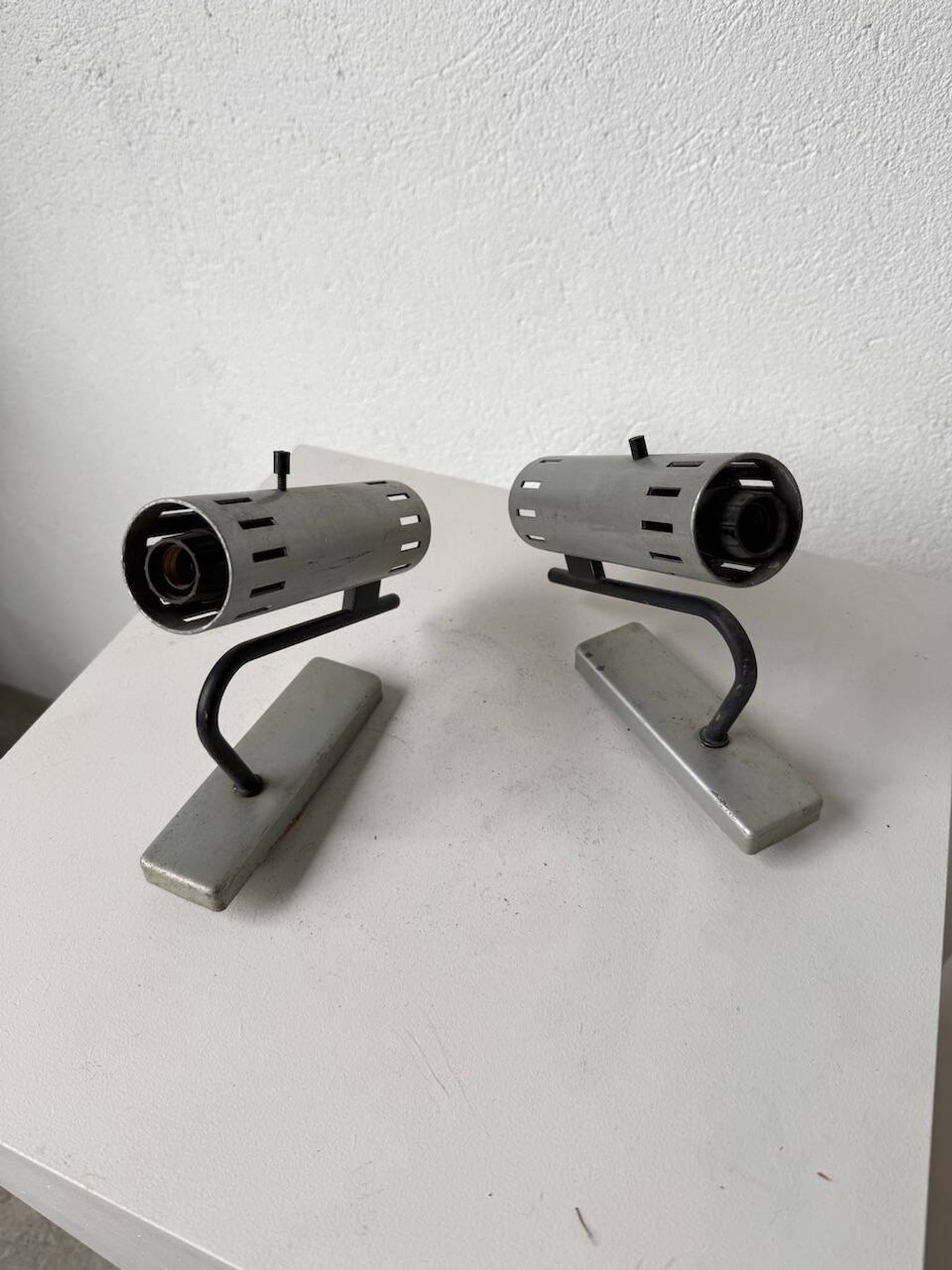 Pair of Alain Richard wall lights