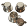 Silver-plated teapots