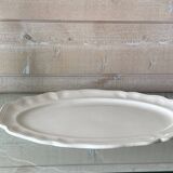Sarreguemines France vintage oval serving dish