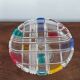 Vintage glass bowl/compot - Art Deco style