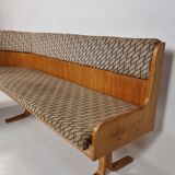 Corner sofa & 2 chairs by Ludvik Volak for Drevopodnik Holesov, 1960s