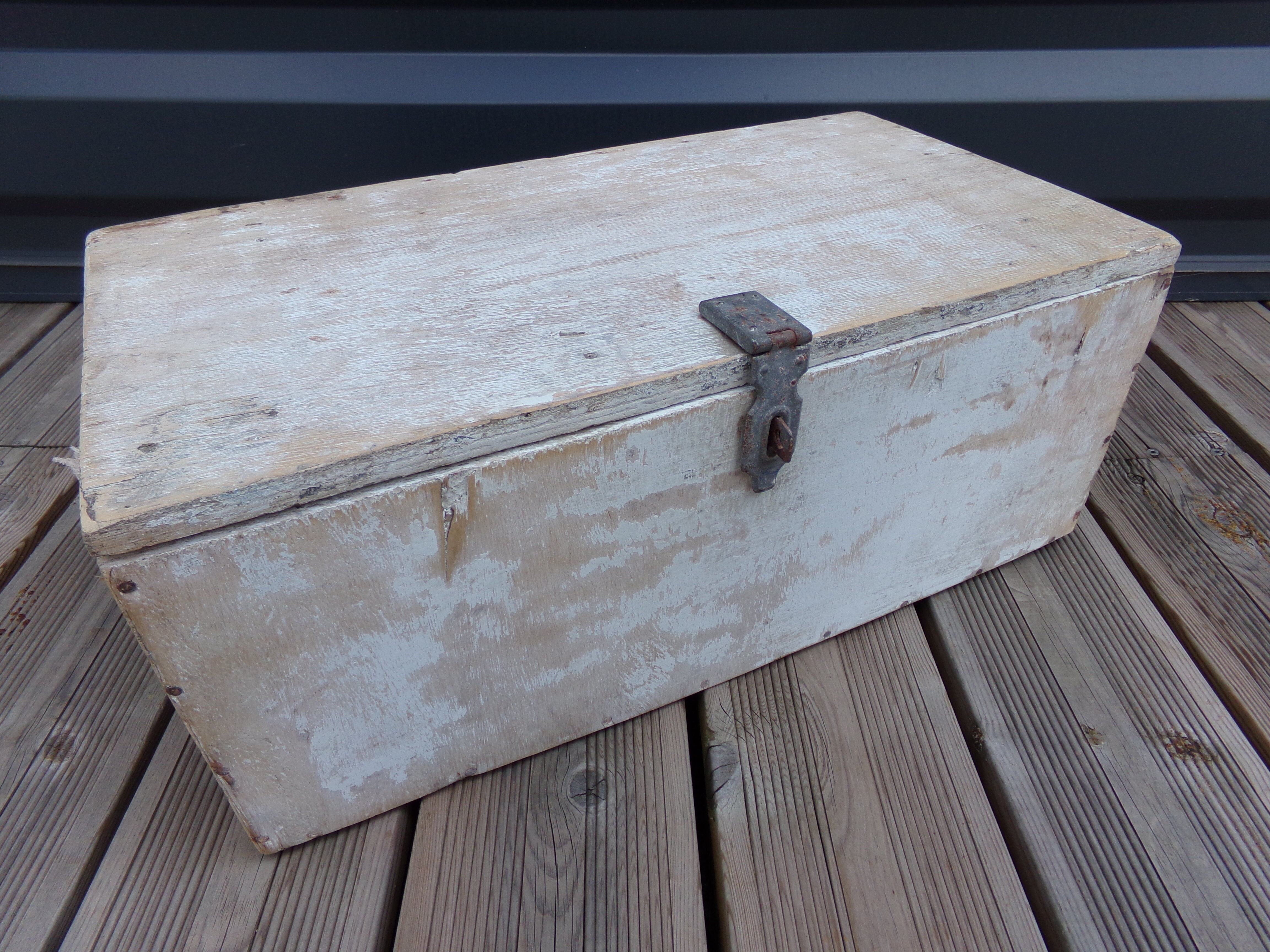 Wooden storage chest