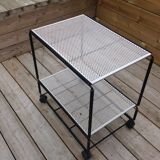 Perforated iron rolling table