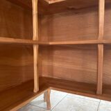 Corner bookcase shelf from the 60s ART DECO