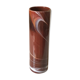 Vase pâté de verre maure veil design years 70