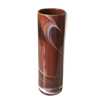 Vase pâté de verre maure veil design years 70