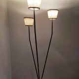 Lampadaire vintage tripode 1950