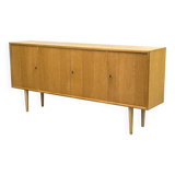 Mid-Century Light Oak Sideboard from WK Möbel, 1970s