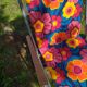 Chaise de jardin pliante seventies