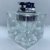 Cubic table lighter in cristral