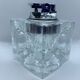 Cubic table lighter in cristral