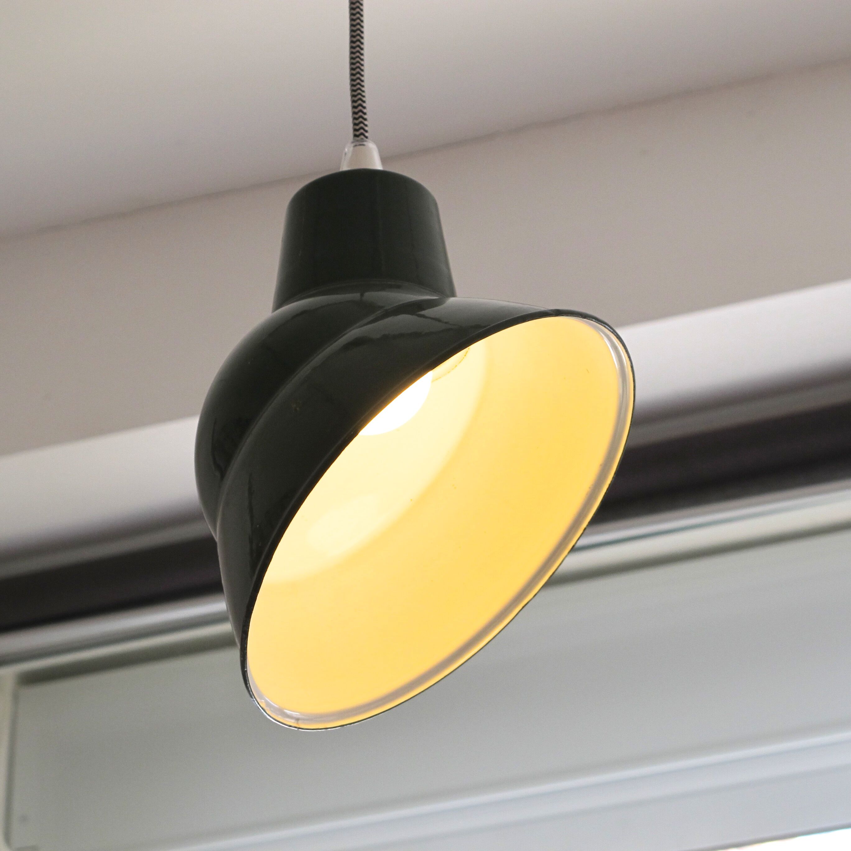 Industrial suspension metal enamelled 1950
