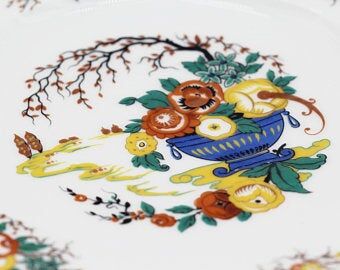 Lot 6 assiettes à dessert wg limoges