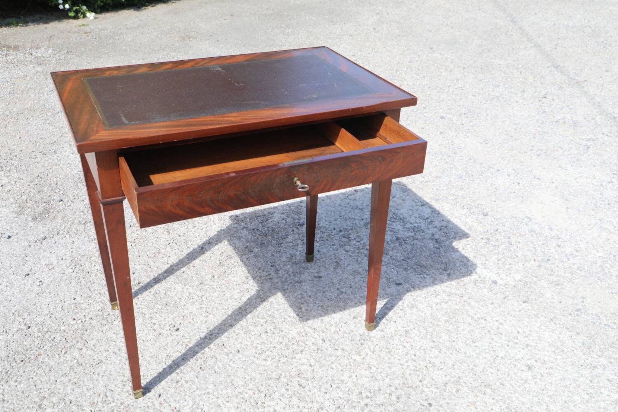 Mahogany side table