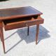 Mahogany side table