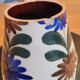 Vintage hand-painted ceramic vase