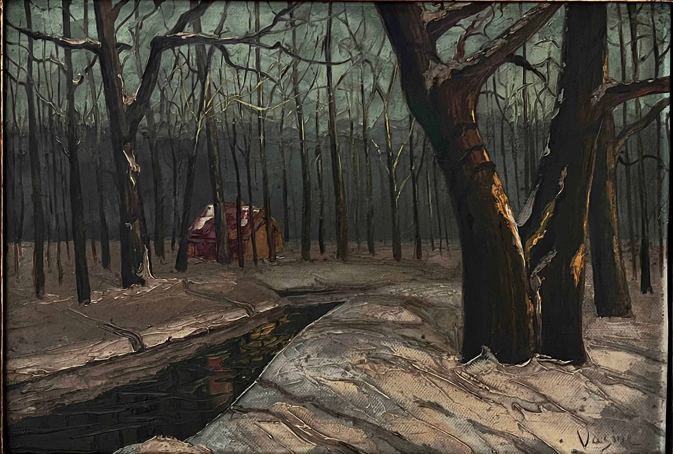 "La forêt sous la neige" par Dimitri Vazine