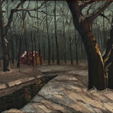 "The forest under the snow" by Dimitri Vazine