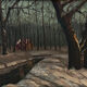 "La forêt sous la neige" par Dimitri Vazine