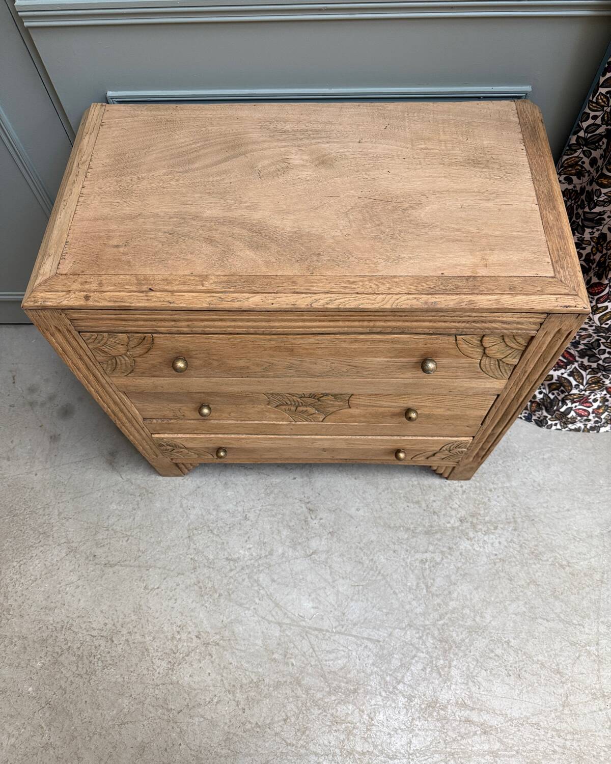Art Deco chest of drawers (restored)
