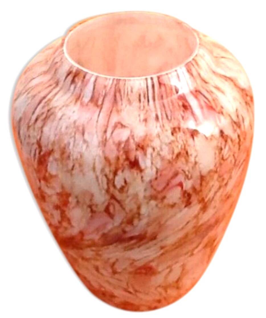 Vase (large model) Murano style marbled glass