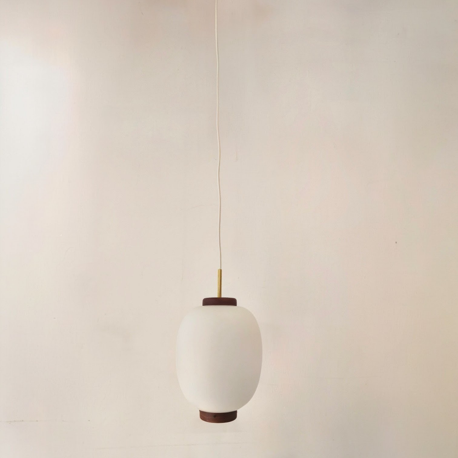 Scandinavian design pendant by Bent Karlby, Lyfa edition, 1960.