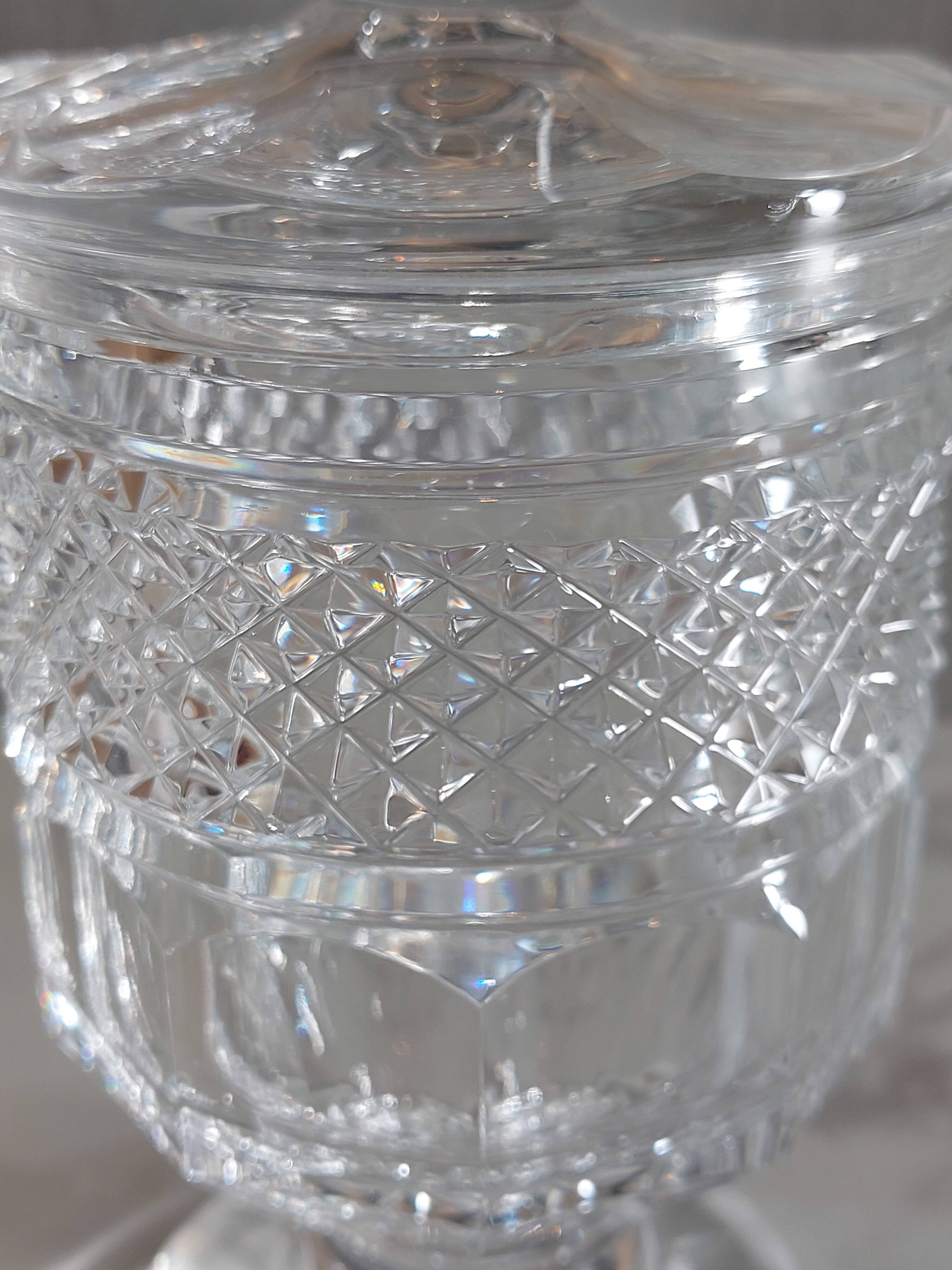 Baccarat Crystal Sugar Bowl - Nancy Model