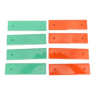 Plastic door cleanliness plates