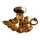 Brass candle holder