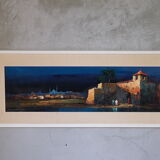 Huile sur toile par Harry Winkler