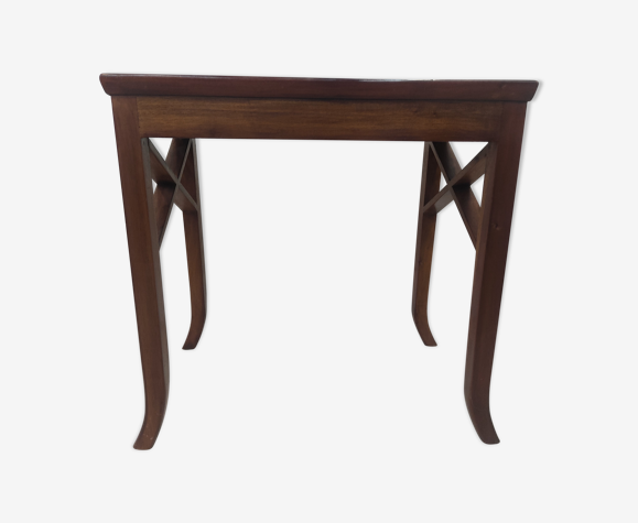 Table d'appoint bois massif style anglais | Selency