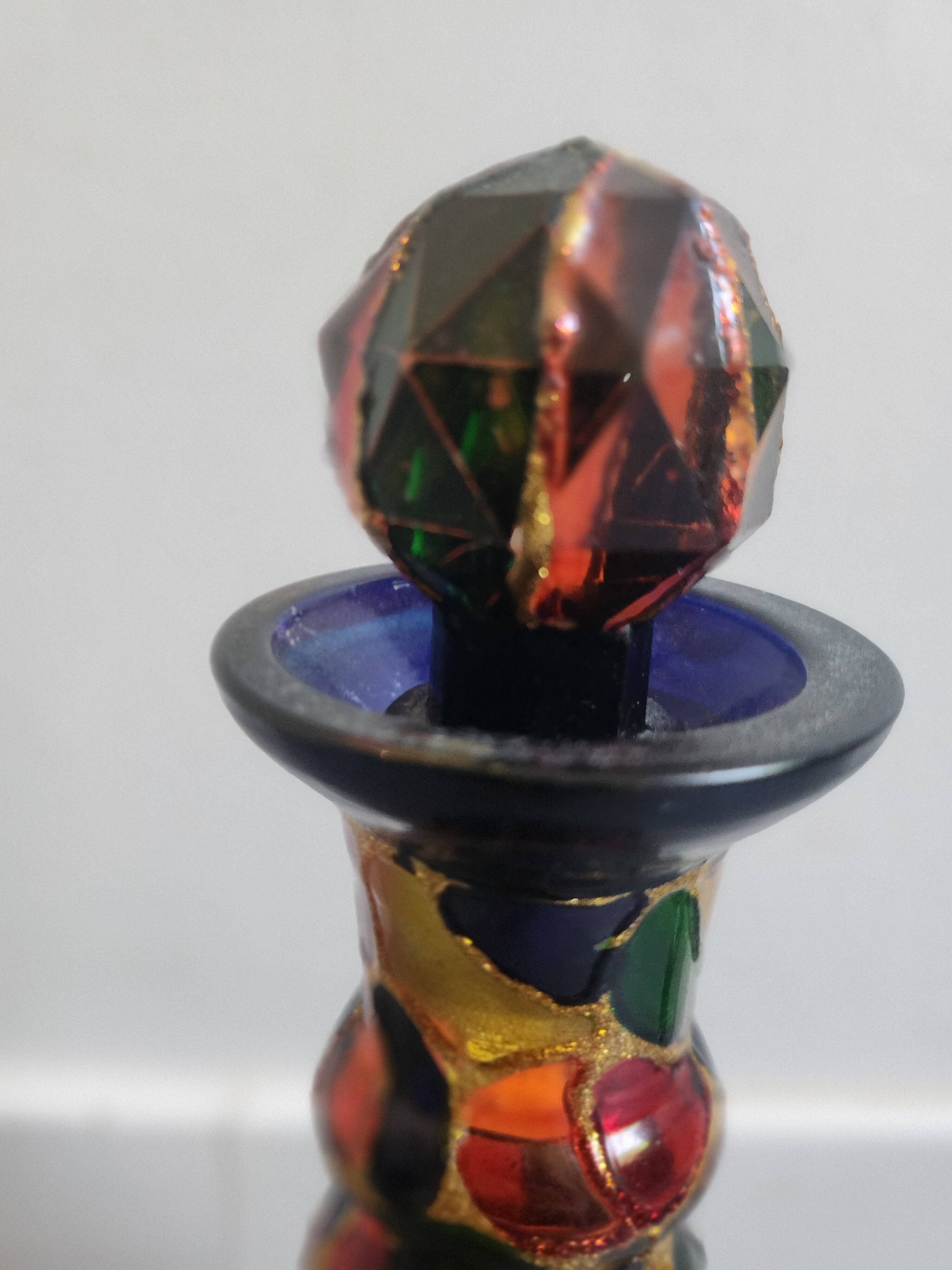 Coloured carafe