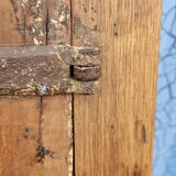 Old wooden tribal window