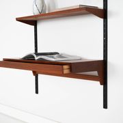 Étagère modulaire en teck, design danois, années 1960, designer : Kai Kristiansen
