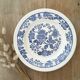 Mismatched yellow & blue plates