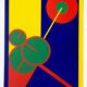 Lou Loeber: Geranium (1928), silkscreen print