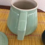 Celadon green old teapot