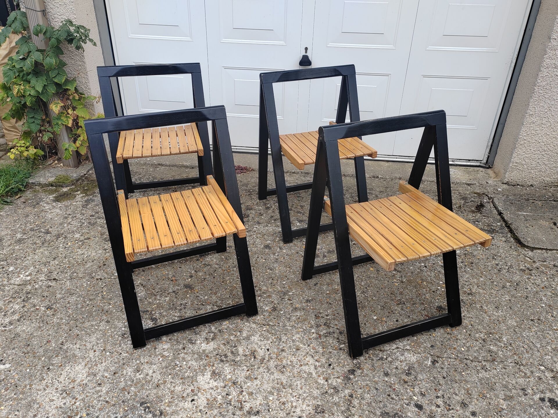 4 chaises pliante Jacober 