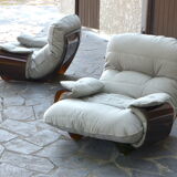Pair of chairs "Marsala" by Michel Ducaroy for Ligne Roset