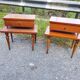 Pair of vintage bedside tables 50/60