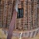 Ancien panier de pêcheur