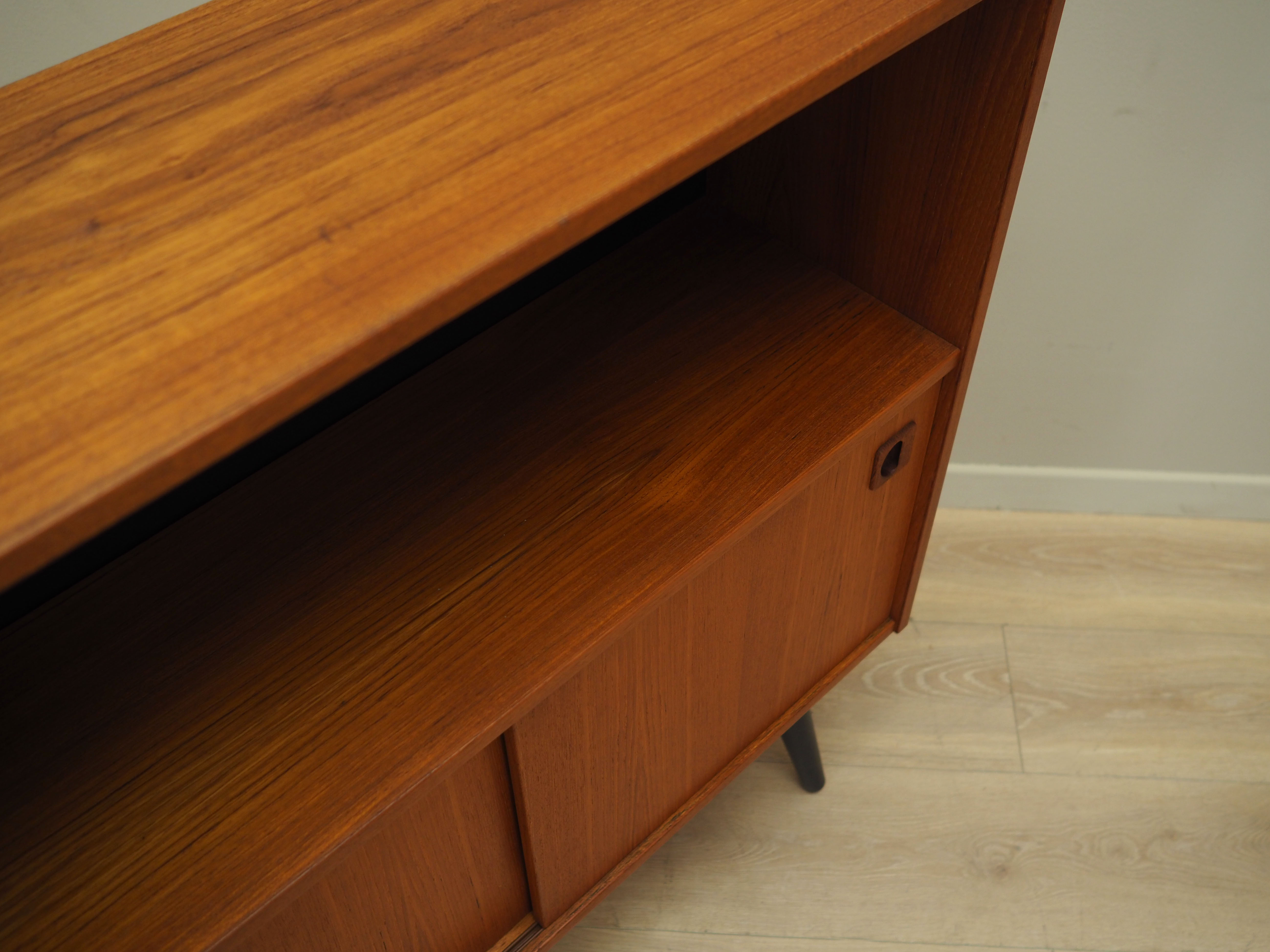 Teak bookcase, danish design, 1970s, production: denmark