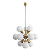 Chandelier vintage tchécoslovaque par Jaroslav Bejvl Sr. pour Lustry Kamenický