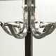 1960s industrial parrot coat rack chrome