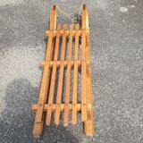 Sledding wooden seventies alsace