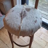 Bar stool with backrest